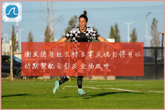 谢泼德与杜兰特击掌庆祝打得可以的默契配合引发全场欢呼